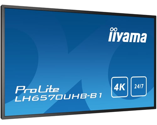 Iiyama LH6570UHB-B1 (LH6570UHB-B1) - Achat / Vente Affichage dynamique sur Cybertek.fr - 5