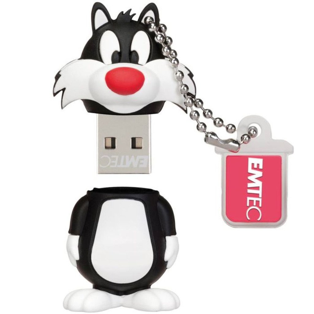 Emtec USB2.0 L101 8Gb "Sylvester" - Clé USB Emtec - Cybertek.fr - 0