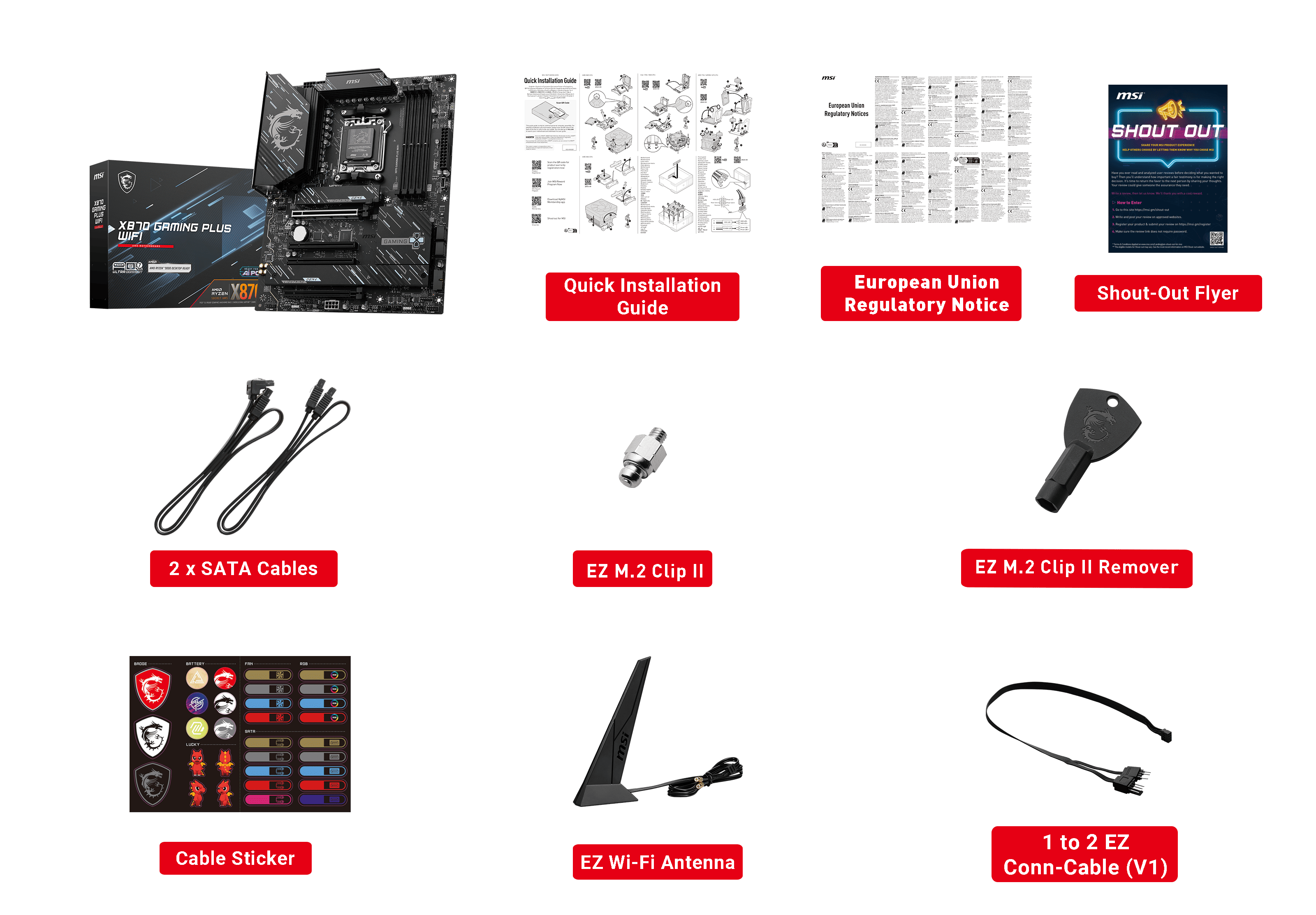 MSI X870 GAMING PLUS WIFI ATX  - Carte mère MSI - Cybertek.fr - 2