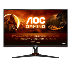 image produit AOC C27G2ZE - 27" CURVE FHD 240Hz Cybertek