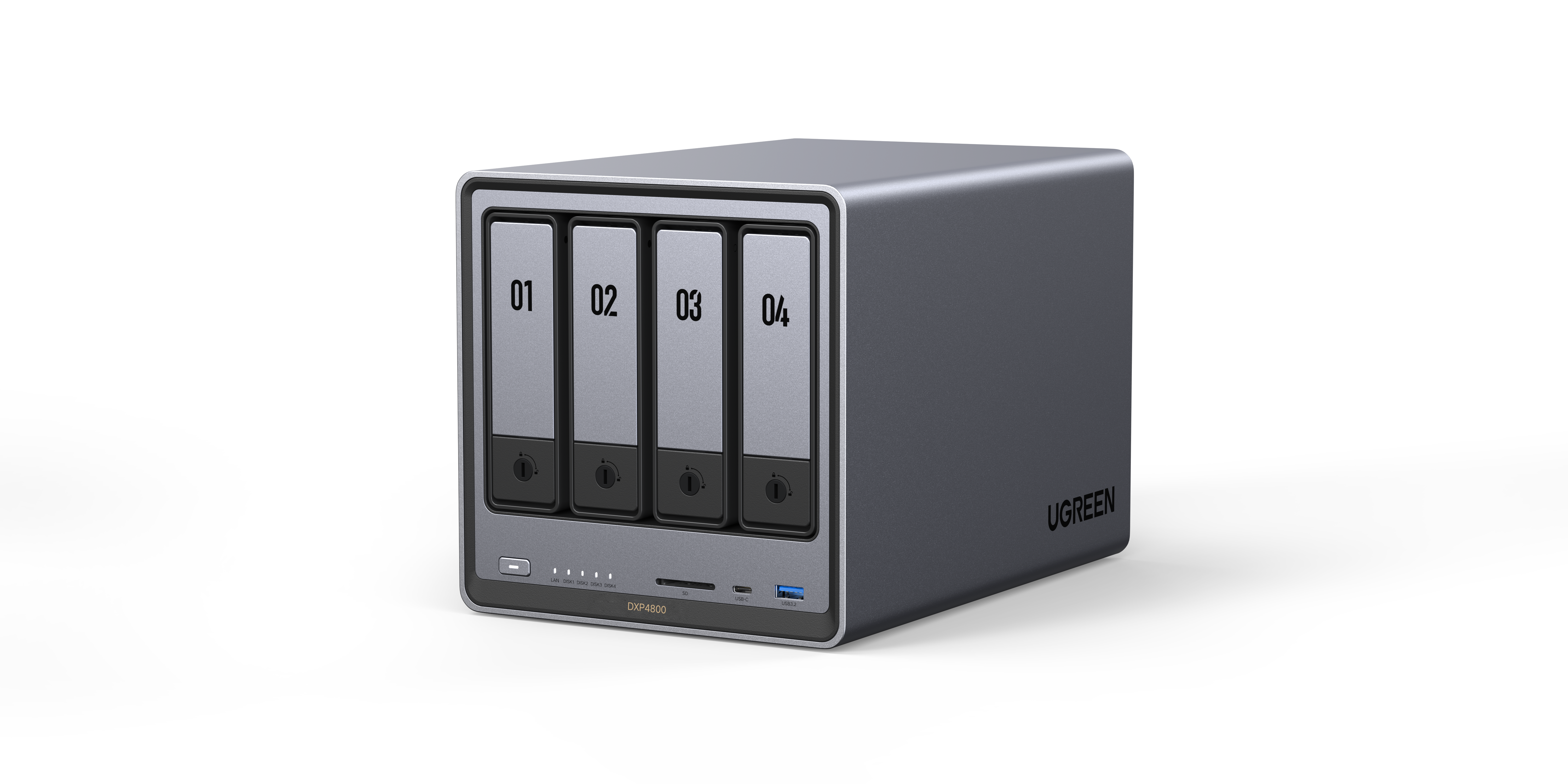 Serveur NAS UGREEN DXP4800 - 4 Baies  Cybertek