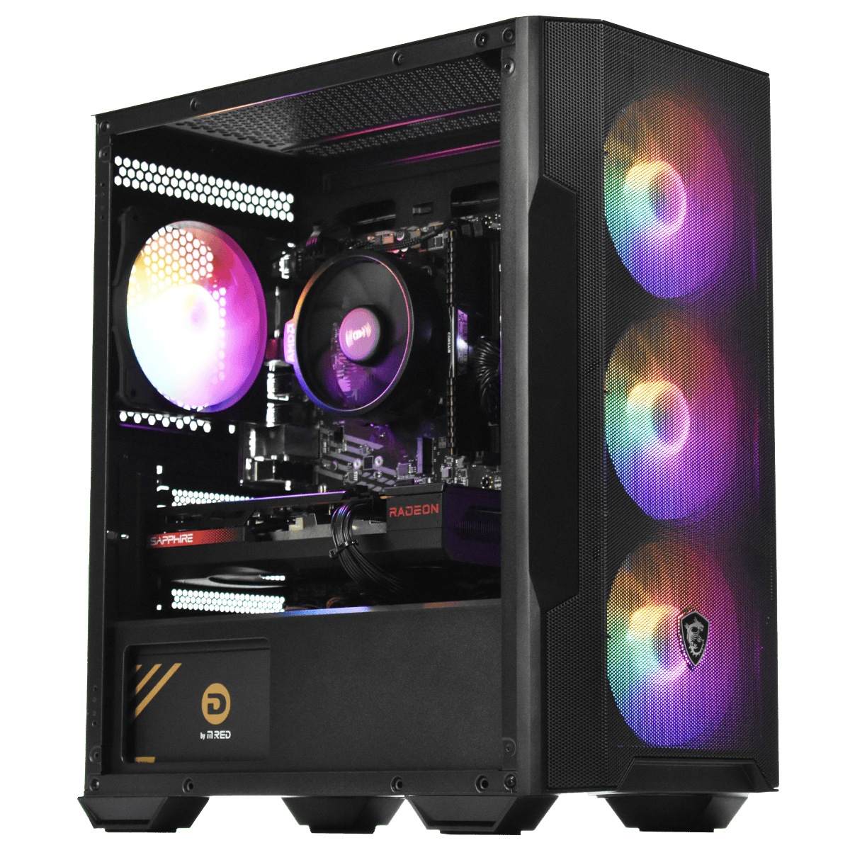 Cybertek BLASTER V2 - R5-5500/RX7600/16Go/500Go - Achat / Vente PC Fixe sur Cybertek.fr - 0