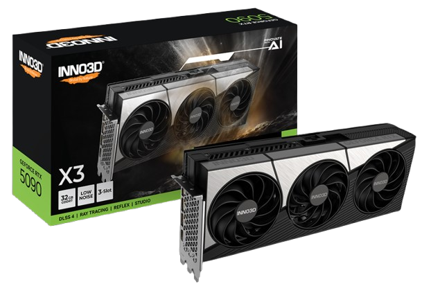 Inno 3D GeForce RTX 5090 X3 OC 32GB  - Carte graphique Inno 3D - 0