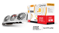 Carte graphique Sapphire Pure Radeon RX 7800 XT GAMING OC 16GB	 Cybertek