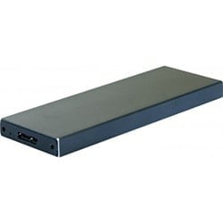 Boîtier externe   USB3.0 pour SSD M.2 NGFF Cybertek