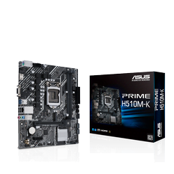 Carte mère Asus  PRIME H510M-K - H510/LGA1200/mATX -Seconde Vie-Etat Satisfaisant Cybertek