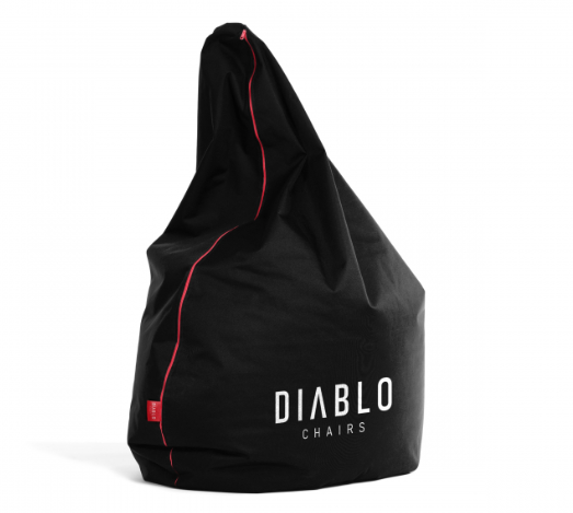 Diablo Chairs  Pouf Gamer Noir - Siège PC Gamer - Cybertek.fr - 0