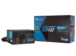 Alimentation Seasonic ATX 750W 80+ Gold - G12 GC-750 - SSP-750RT2 Cybertek