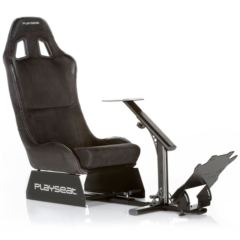 Playseat Evolution Alcantara (siège + support volant) Noir - Siège PC Gamer - 0