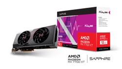 Carte graphique Sapphire Pulse Radeon RX 7700 XT GAMING 12GB Cybertek