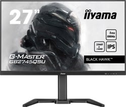 image produit Iiyama G-MASTER GB2745QSU-B1 - 27" QHD 100Hz IPS 1ms Pivot FreeSync Cybertek