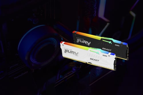 Kingston Fury Beast 32Go RGB (2x16Go) DDR5 6800MHz - Mémoire PC Kingston sur Cybertek.fr - 6