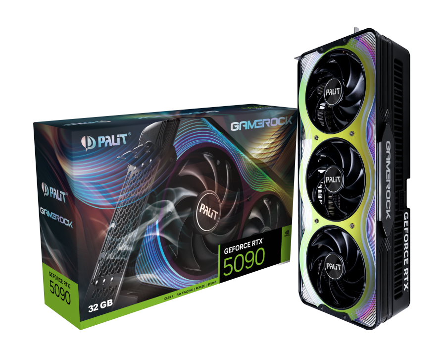 Palit RTX 5090 GameRock 32GB  - Carte graphique Palit - 0