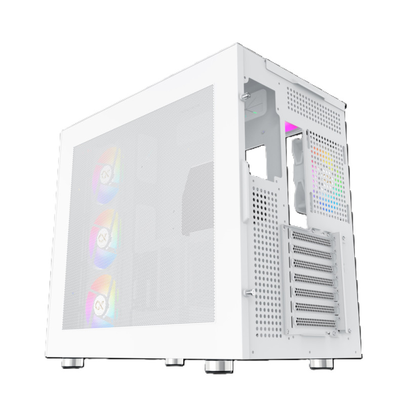 Xigmatek Aqua Ultra Air MT/SansAlim/E-ATX Blanc - Boîtier PC - 5