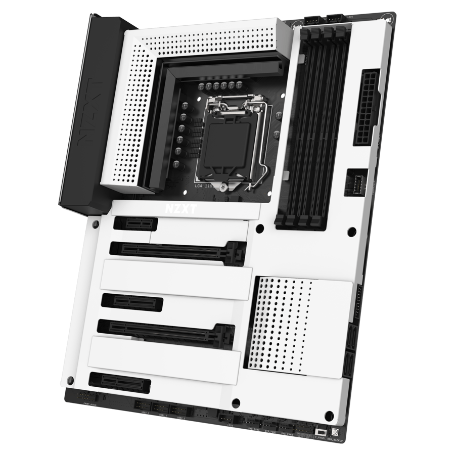 NZXT N7 Z390 Matte Blanc ATX  - Carte mère NZXT - Cybertek.fr - 0