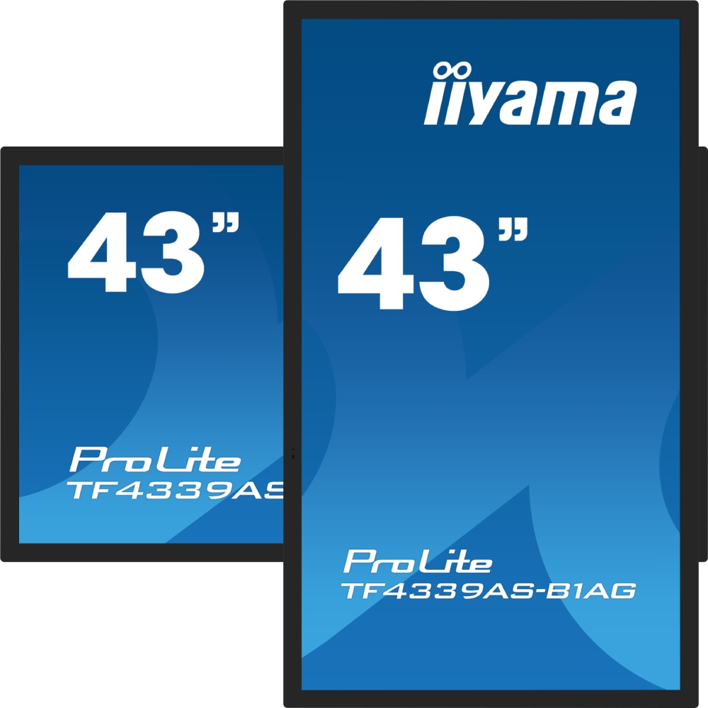 Iiyama ProLite TF4339AS-B1AG - 43" Tactile 4K 24/7 Android ( TF4339AS-B1AG) - Achat / Vente Affichage collaboratif sur Cybertek.fr - 0