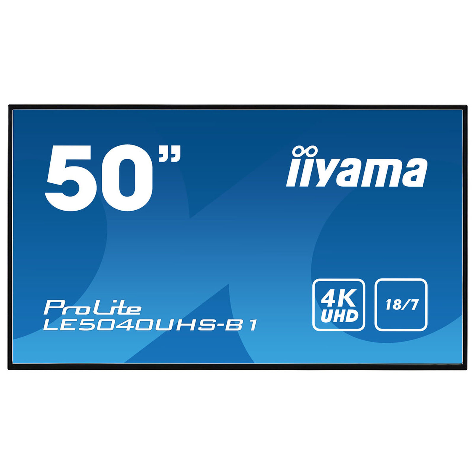 Iiyama 50"  LE5040UHS-B1-- - Ecran PC Iiyama - Cybertek.fr - 0