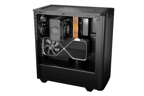 be quiet! PURE BASE 501 Airflow Window Black Noir - Boîtier PC - 4