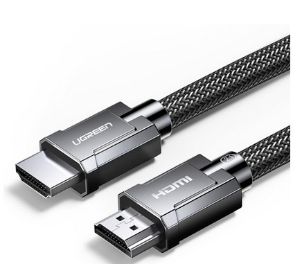 Câble HDMI 2.1 vers HDMI 2.1/Tressé/2m/Noir - 0