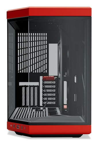 Hyte MT/Sans Alim/E-ATX Rouge - Boîtier PC Hyte - Cybertek.fr - 1