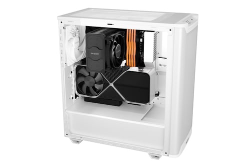 be quiet! PURE BASE 501 Airflow Window White Blanc - Boîtier PC - 4