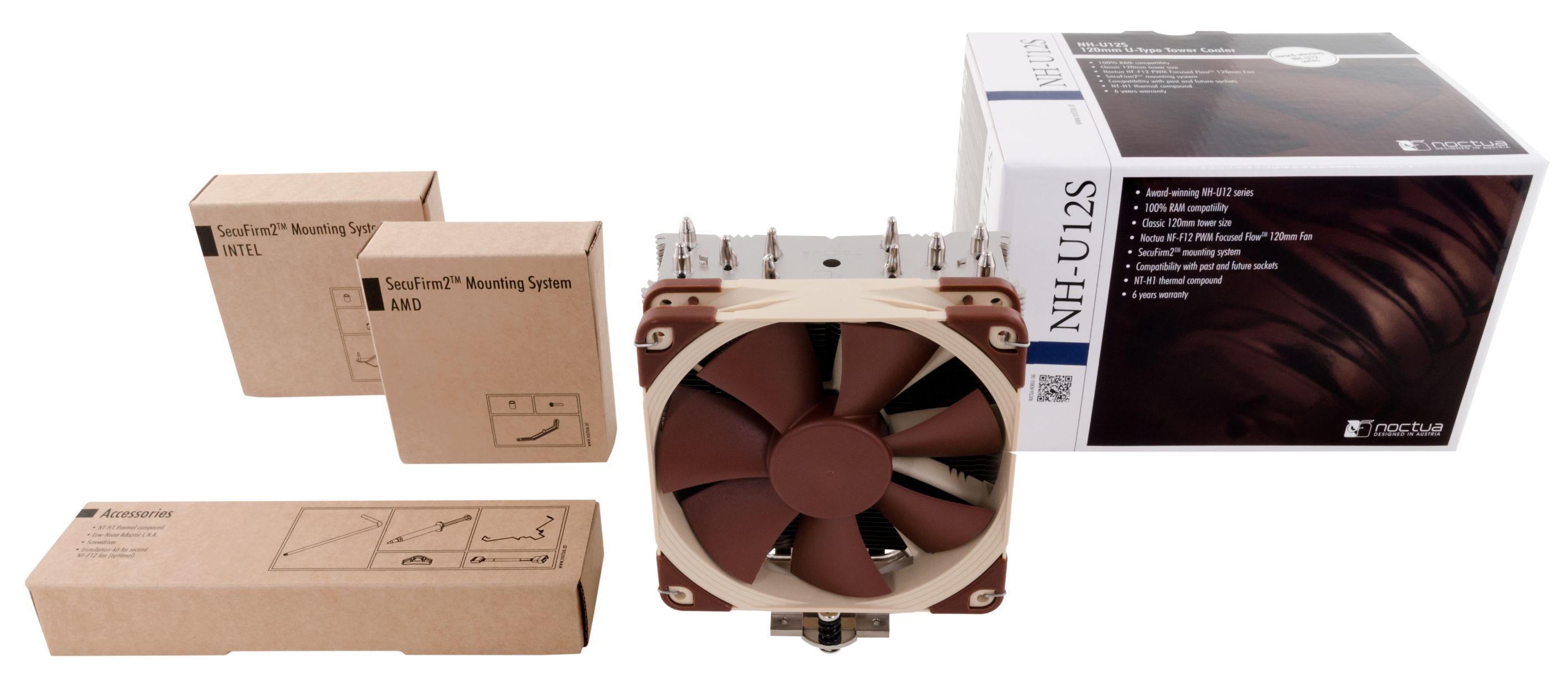 Noctua NH-U12S SE-AM4 - Ventilateur CPU Noctua - Cybertek.fr - 5