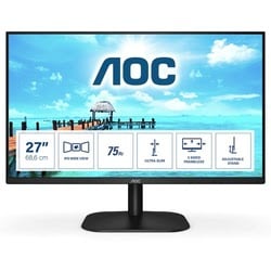 Ecran PC AOC 27B2H/EU - 27" FHD 75Hz IPS 4ms HDMI VGA Cybertek