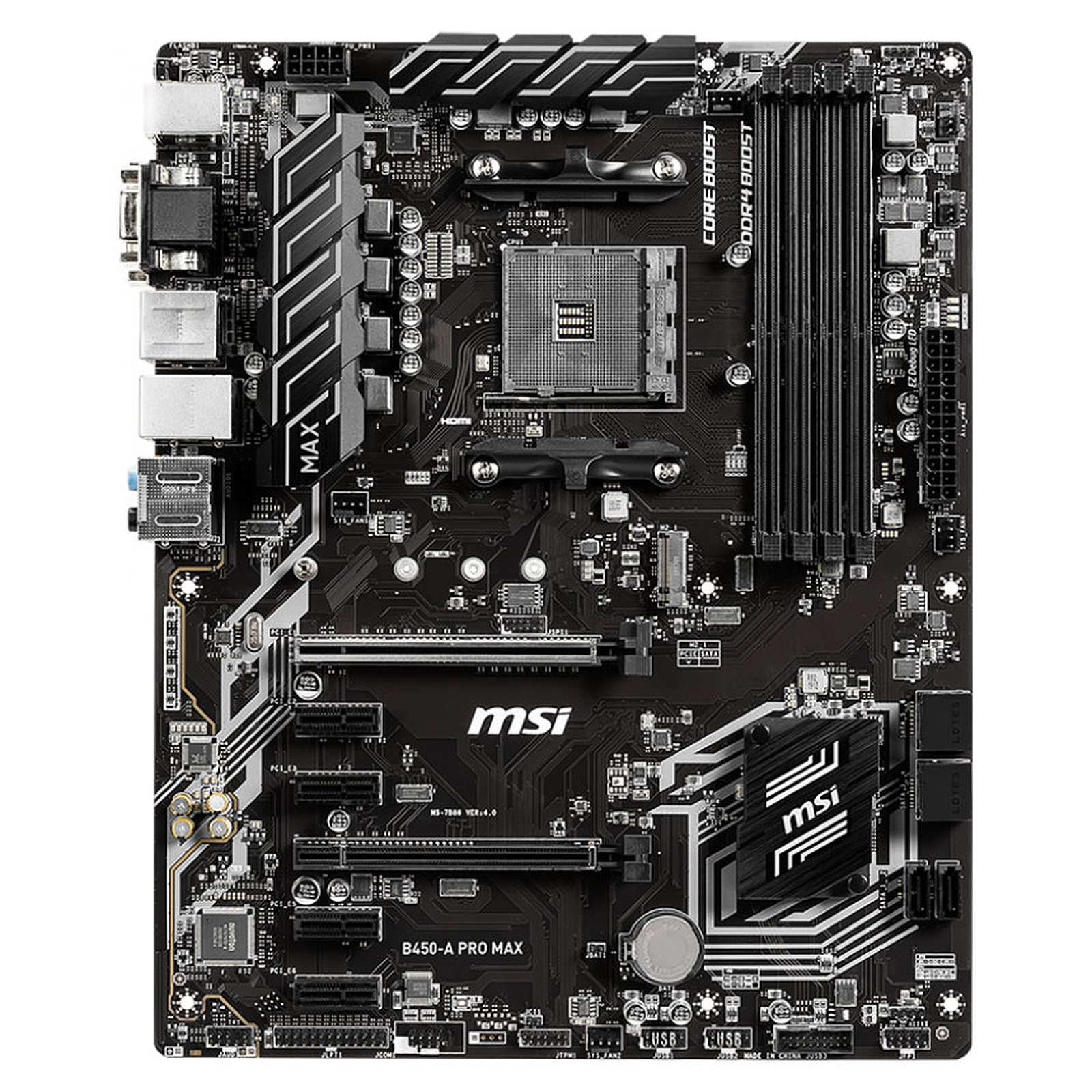 MSI B450-A PRO MAX ATX  - Carte mère MSI - Cybertek.fr - 3