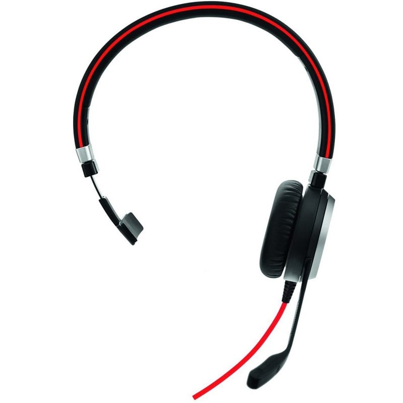 Jabra Evolve 40 MS Mono Mono Noir - Micro-casque - Cybertek.fr - 1