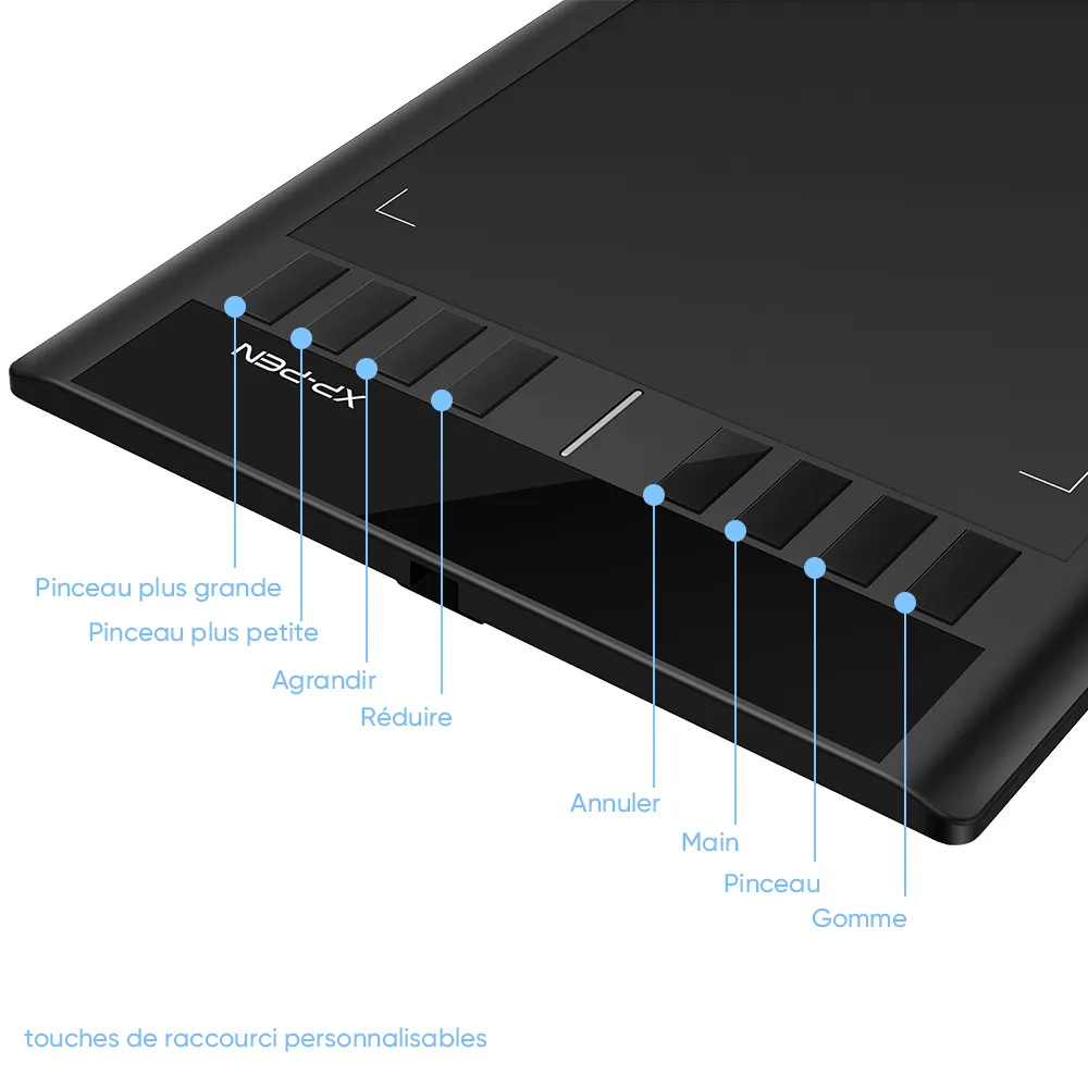 XPPEN Star03V2 5080LPI/10"/Noir - Tablette graphique XPPEN - 1