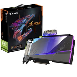 image produit Gigabyte GeForce AORUS RTX 3080 XTREME WATERFORCE WB 12G LHR-Seconde Vie-Etat Satisfaisant Cybertek