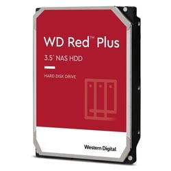 image produit WD 2To RED PLUS 64Mo SATA III - WD20EFPX pour NAS Cybertek