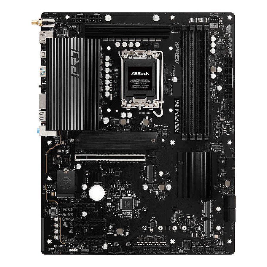 ASRock Z890 PRO-A WIFI ATX  - Carte mère ASRock - Cybertek.fr - 1