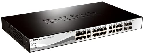 Switch D-Link 24 Ports POE+ Gigabit + 4 ports SFP DGS-1210-28P/E - 1