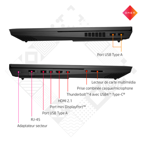 HP 7L4D4EA#ABF - PC portable HP - Cybertek.fr - 7