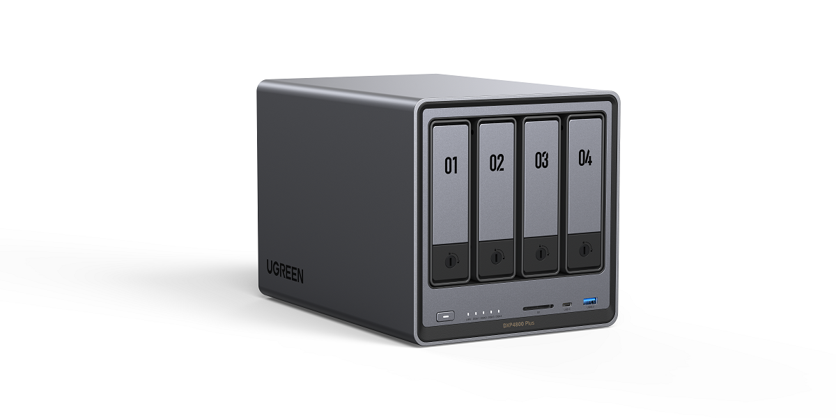 UGREEN DXP4800 Plus - 4 Baies  - Serveur NAS UGREEN - Cybertek.fr - 4