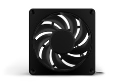 Ventilateur boîtier Alphacool Apex Stealth Metal 120mm - 2000rpm Noir Cybertek