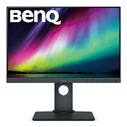 Ecran PC BenQ SW240 - 24" FHD+ IPS 99% Adobe RVB-Seconde Vie-Très Bon Etat Cybertek