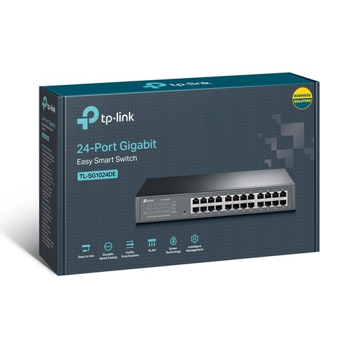 Switch TP-Link TL-SG1024DE - 24 (ports)/10/100/1000/Manageable - 3