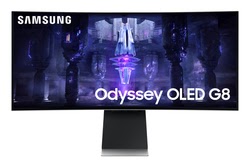 image produit Samsung ODYSSEY G8 OLED - 34'' UWQHD CURVE 175Hz 0.1ms HDR400 Cybertek