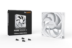 Ventilateur boîtier be quiet! Pure Wings 3 120mm PWM Blanc Cybertek