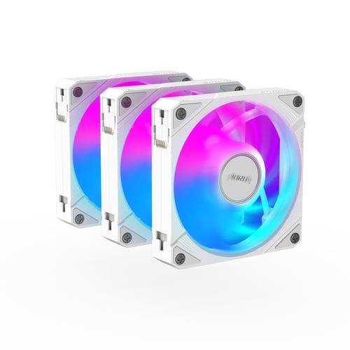 Gigabyte Aorus Ez Chain Fan ICE/Pack 3x120mm/Blanc - Ventilateur boîtier - 2