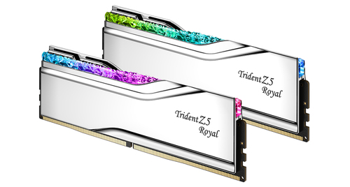 G.Skill Trident Z5 Royal Argent 64Go (2x32Go) DDR5 6400MHz - Mémoire PC G.Skill sur Cybertek.fr - 3