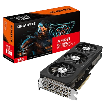 Gigabyte Radeon RX 7600 XT GAMING OC 16G - Carte graphique - 0