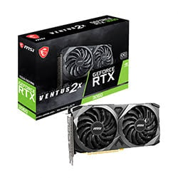 Carte graphique MSI GeForce RTX 3060 VENTUS 2X 12G OC LHR Cybertek