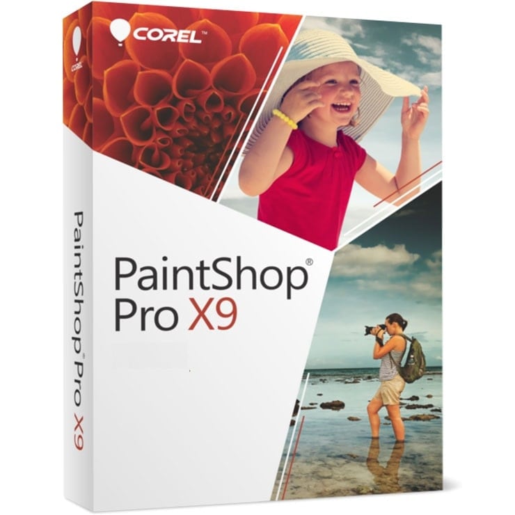 Corel PaintShop Pro X9 -Ensemble de boites/1 utilisateur - Logiciel application - 0