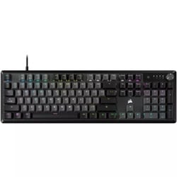 image produit Corsair K70 RGB Core Gris (Corsair Red)  Cybertek