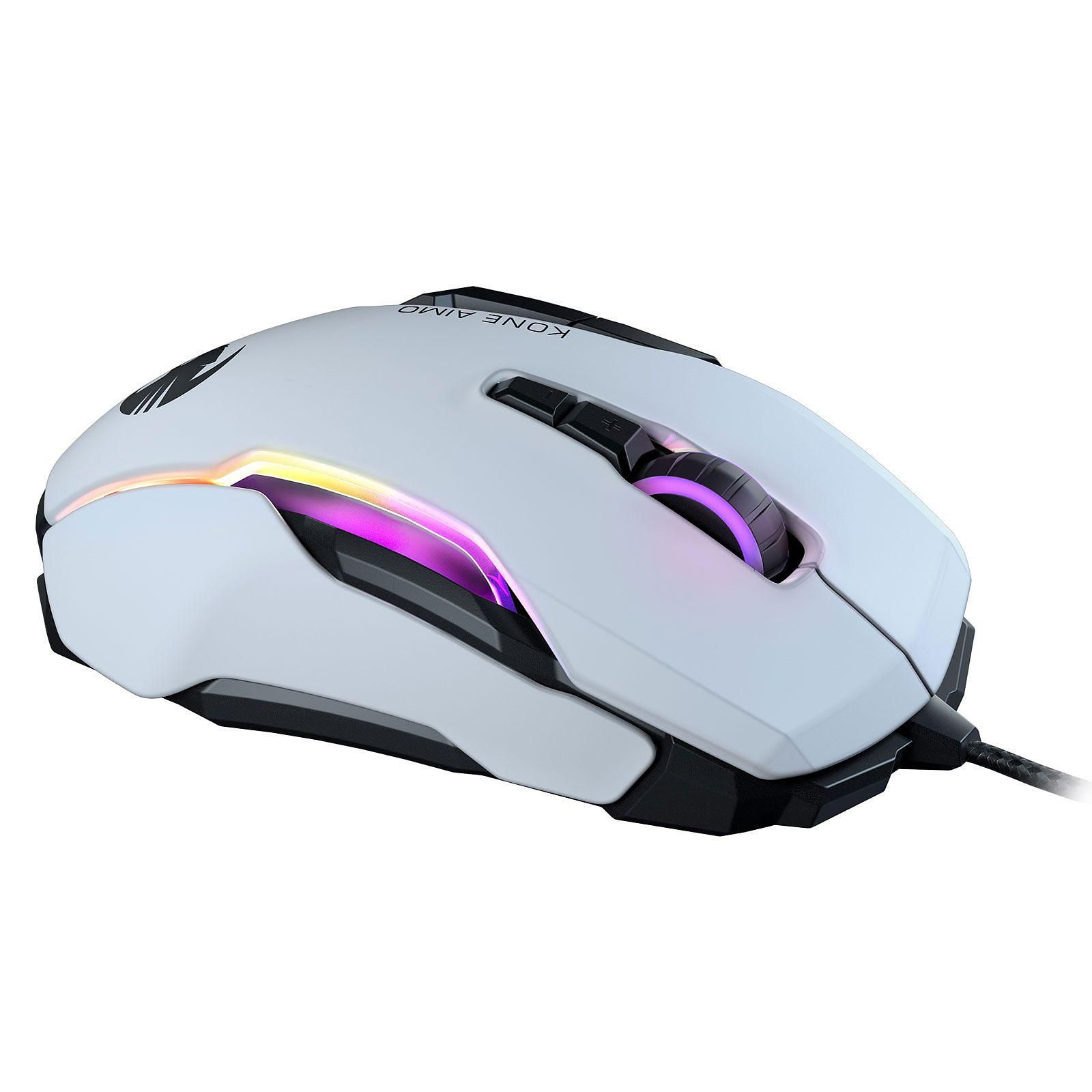 Roccat KONE AIMO Blanche Remastered - Souris PC Roccat - 1