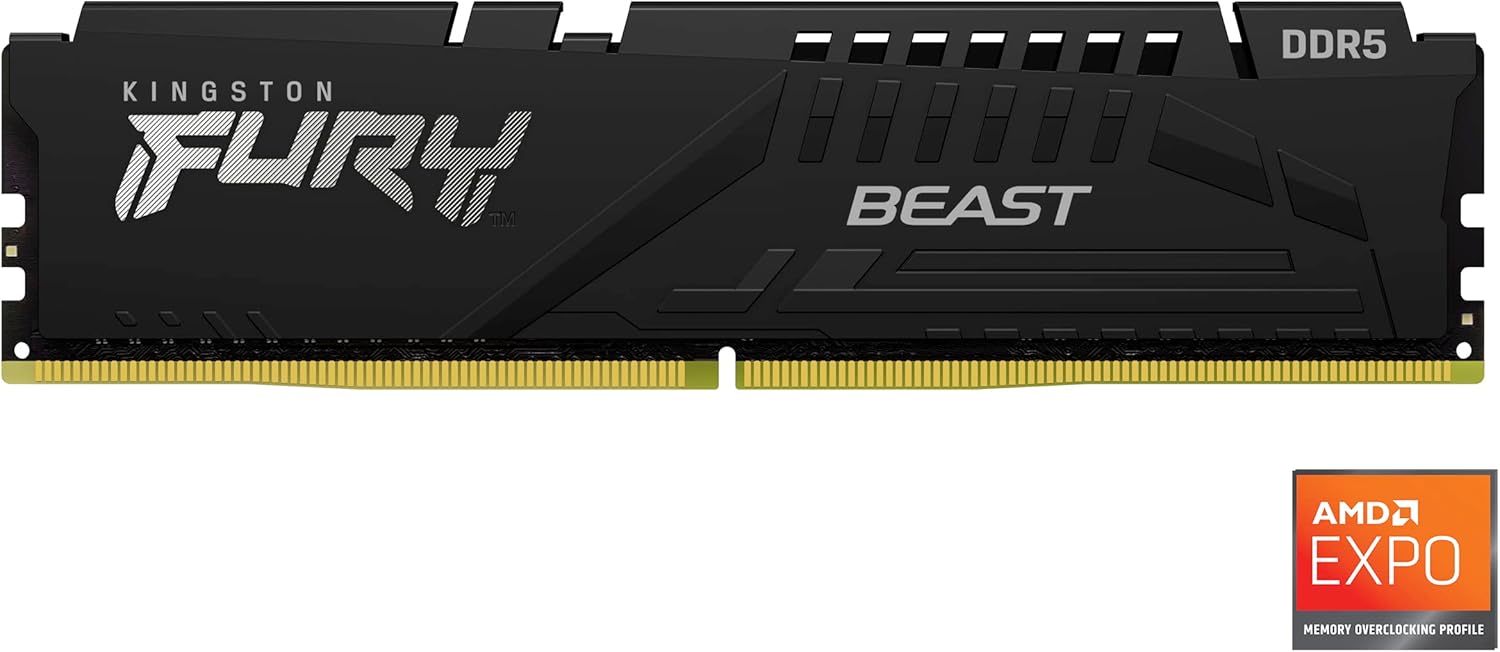 Kingston Fury Beast 32Go (2x16Go) DDR5 6000MHz - Mémoire PC Kingston sur Cybertek.fr - 2