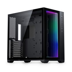 image produit Magnium Gear Neo Qube 2 Infinity RGB TG Noir - MT/Ss Alim/E-ATX-Seconde Vie-Très Bon Etat Cybertek